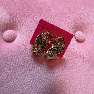 Lilly Pulitzer Leopard Earrings